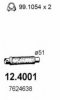 FIAT 7698760 Exhaust Pipe